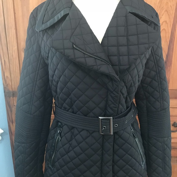 DKNY Black Puffer Jacket - Picture 2 of 8